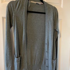 Grey cardigan